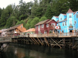 Alaska commercial fishing towns photo