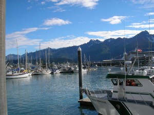 Alaska fishing fleet image